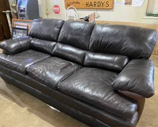 leather sofa