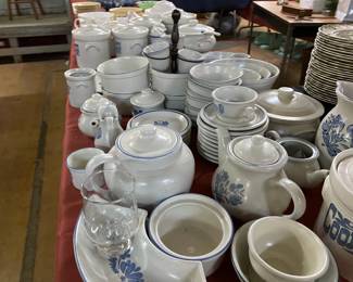 Pfaltzgraff sets and extras some new in box.