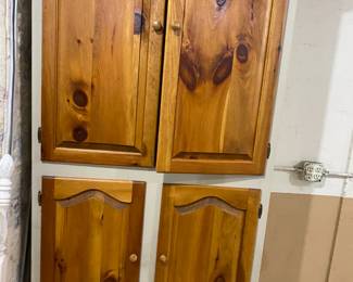 pine cabinet