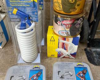 marine hoses -- not pictured lots of Yamaha jet ski accessories