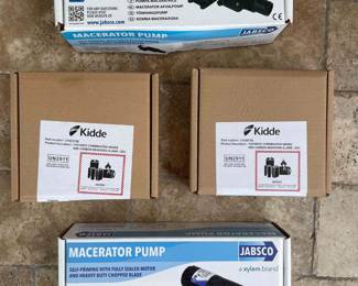 macerators and carbon monoxide and smoke alamrs