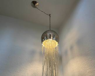 designer light fixture (jelly fish)