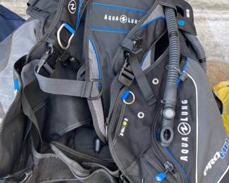 About 10 brand new scuba BC vests, most in XL and XXL men's sizes