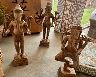 Decorative Ganesha sculptures 