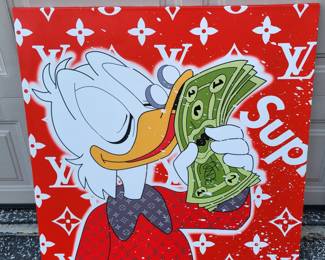 RARE Louis Vuitton Canvas - Scrooge McDuck Moneybags
