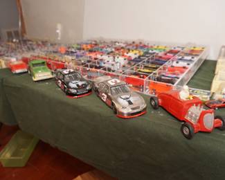 Diecast car collection