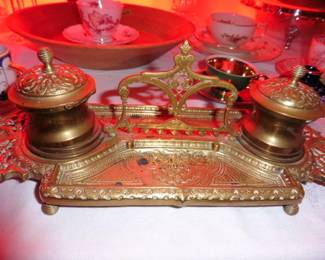 Brass Ink Well