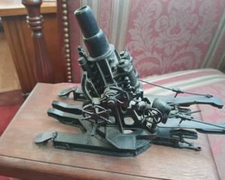 Bronze Skoda Howitzer WWII Mortor shell launcher
