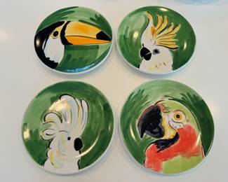 Set of 4 Pottery Barn plates