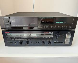 Vintage Nikko receiver & CD player 