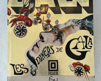1973 Salvador Dali ‘Les Diners De Gala’ cookbook 