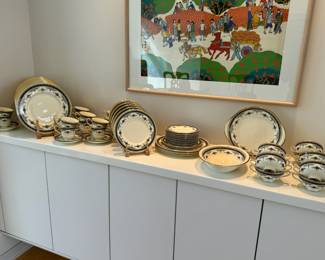 Beautiful Minton ‘Grasmere’ 60-piece china set