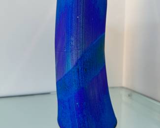 Charles Halling, local MN artist, art pottery vase (side view)
