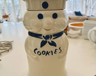 Vintage Pillsbury Dough Boy Cookie Jar