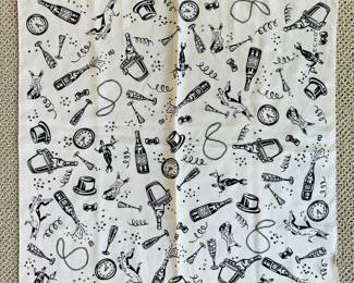 Vintage Echo New Year’s Eve silk scarf