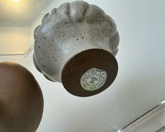 Vintage Lion’s Valley Stoneware of California art pottery vases