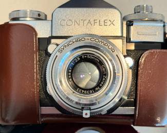 Vintage Zeiss Ikon Contaflex 35mm camera
