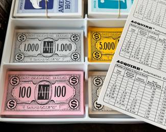 1976 Acquire Game.  Appears to never have been played!