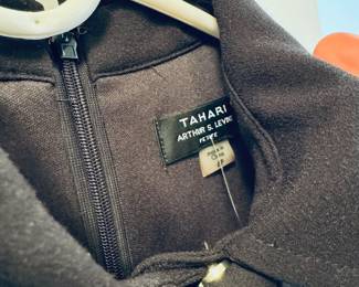 Vintage Little Black Dress by Tahari, Size 6 Petite