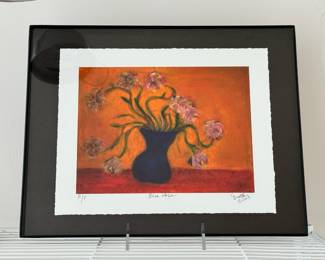 Small original oil by Cheryl Bratter, local MN artist