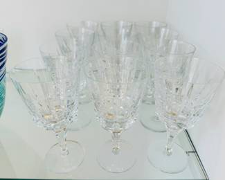 Atlantis ‘Lisbon’ Crystal water goblets
