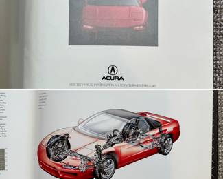1990 NSX:  Technical Information and Development History hardcover book