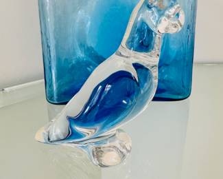 Baccarat Crystal Parrot