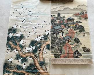Original rice paper paintings 
