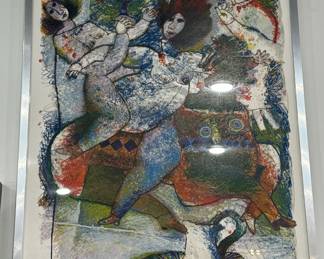 Theo Tobiasse -La Lumiere Du Prophete ,Ca. Lithograph 75’ Signed 2/30 Edition