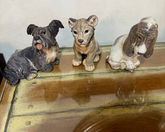 Danish Porcelain Animal  Figures