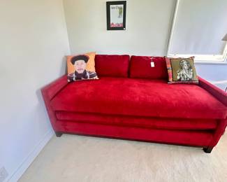 Mitchell Gold Daybed made with extra cushion.