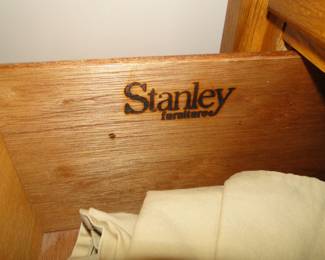 Stanley Furniture is the maker of this out standing bedroom suite.