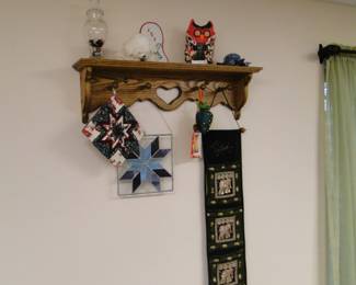 More, amazing, handmade quilt pieces, and other handmade items as well.