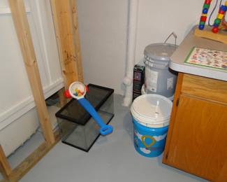 Fishtank and free paint too