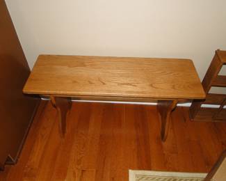 Oak table, or if you prefer, an oak bench