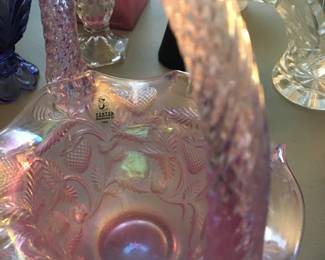 Fenton Glass!  We have several pieces...they will not last long!