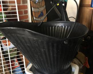 We have 3 Antique Coal Skuttles!