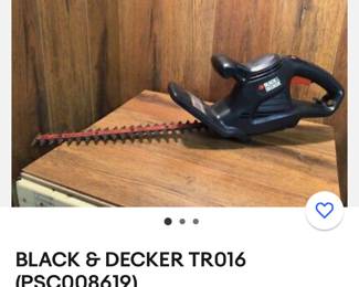 Black and Decker 16" trimmer!