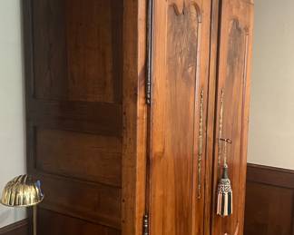French Armoire Side view
Cherry/Chestnut $3800 when purchased in 1997