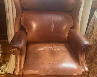 Leather chair purchased 1980’s 
Manufactured by Hancock and Moore
$1900 new