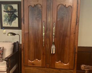 French Armoire
Cherry/Chestnut $3800 when purchased in 1997