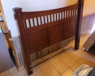 Queen headboard.  