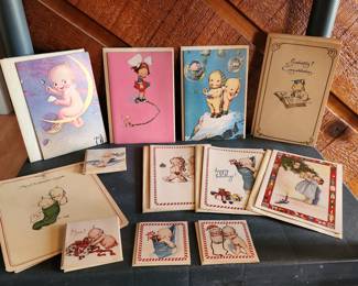 Vintage Kewpie greeting cards