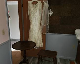 Vintage wedding dress