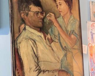 1960's will painting by Jim Hans