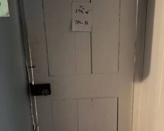 DOORS FROM THE 1860'S TO 1900'S. ZOOM TO SEE MEASUREMENT.