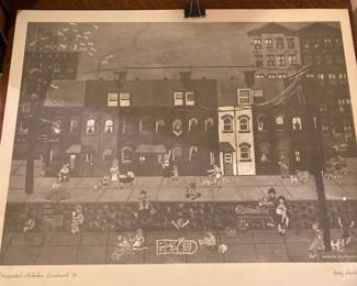 CHARMING WILLOW TERRACE HOBOKEN PRINTS