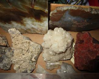 Rocks, crystals
