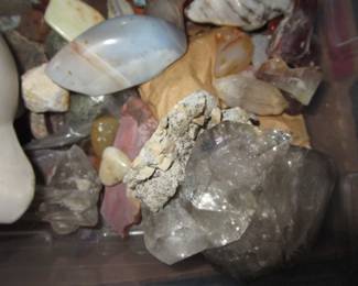 Rocks, crystals