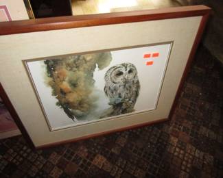 Tons of art a lot of owls